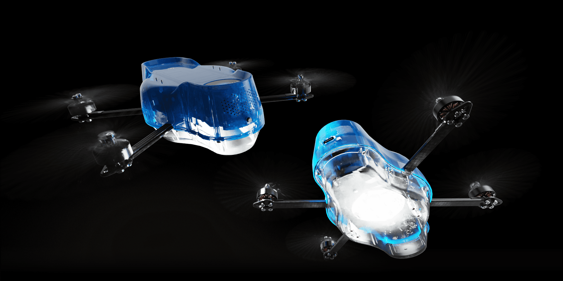 Drone charging box